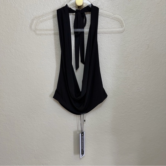 New I.AM.GIA Drew black low cut halter size XS - Picture 6 of 10